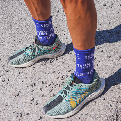 Feeling Fast Lightweight Crew Performance Socks