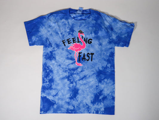 Feeling Fast Blue Splash Unisex Tee