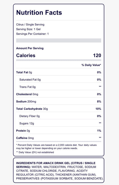 Amacx Drink Gel (single)