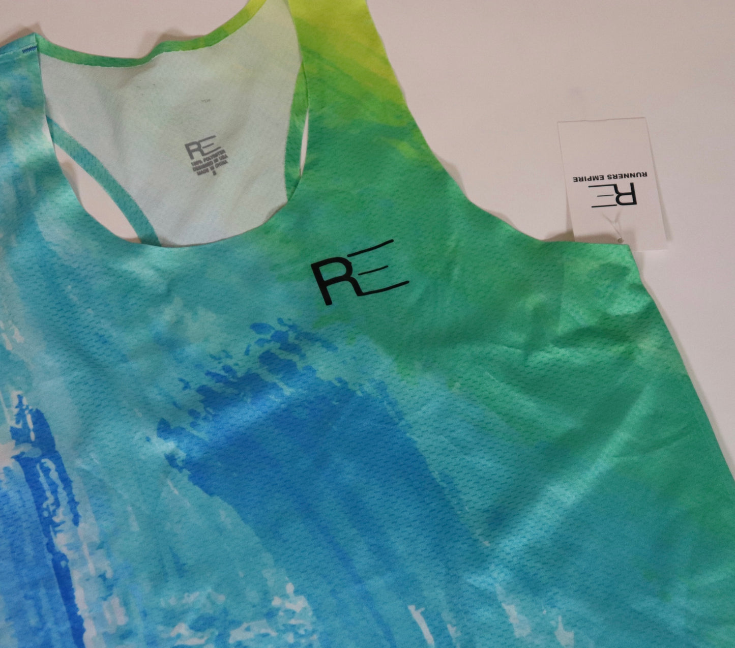 Color splash racing singlet (women's S, XL