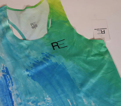 Color splash racing singlet (women's S, XL