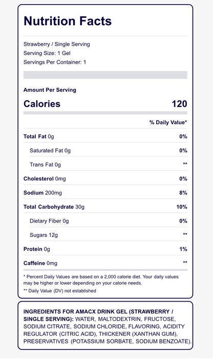 Amacx Drink Gel (single)