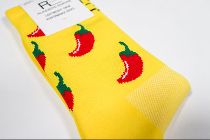 Chili Peppers Lightweight Crew Performance Socks